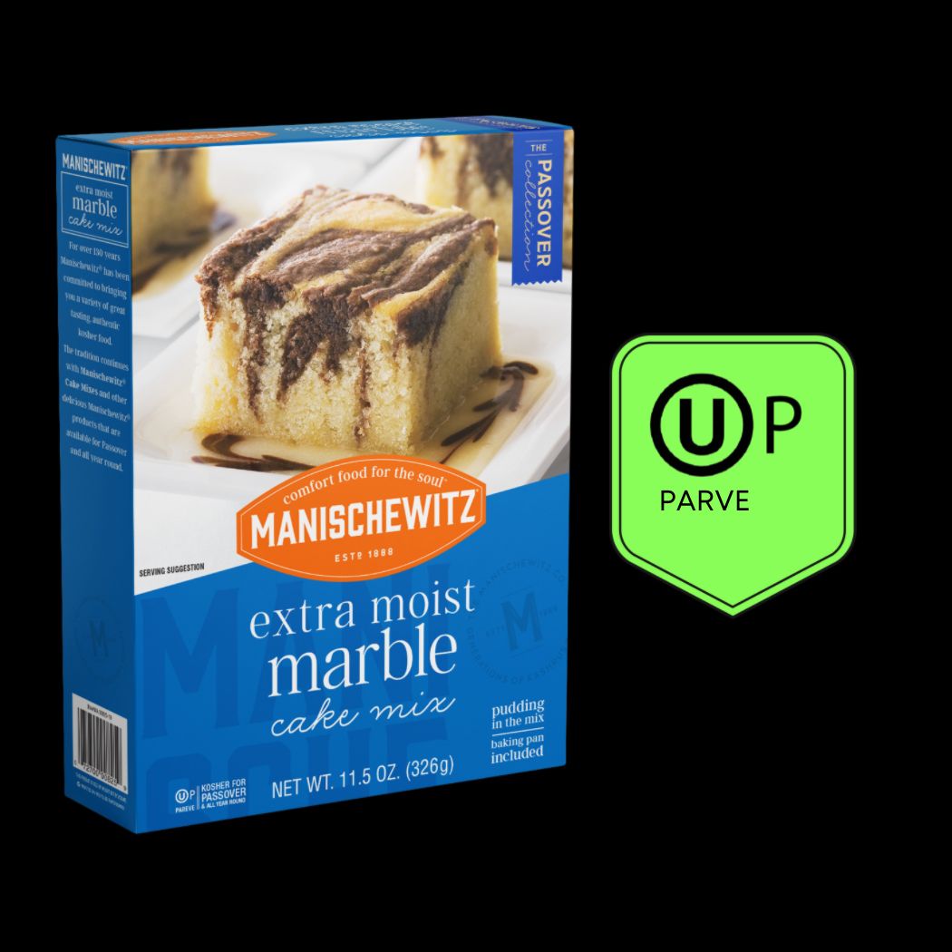 productos kosher, kosher maguen david, kmd Extra moist marble cake mix