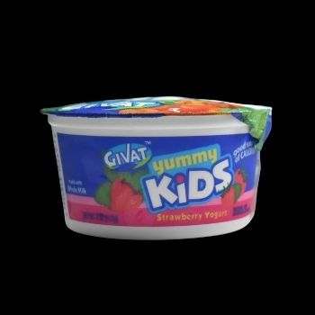 Yogurt fresa yummy kids givat 113 gr-014353102816