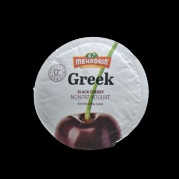 Yogurt griego cereza negro sin grasa mehadrin 170 gr-014353103257