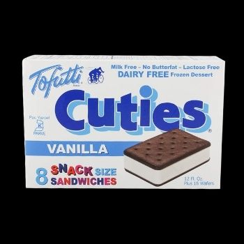 Sandwich helado vanilla cuties 8 pzs tofutti-020188013012