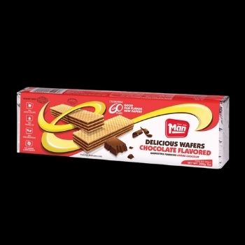 Wafers sabor chocolate man 200 gr-023872005003
