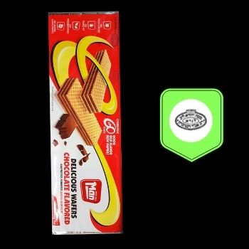 Wafers sabor chocolate man 200 gr-023872005003