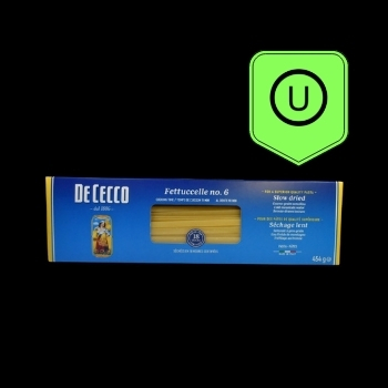 Fettuccelle no 6 de cecco 454 gr-024094000265