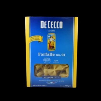 Farfalle 93 454 gr de decco-024094000746