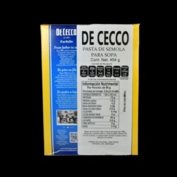 Farfalle 93 454 gr de decco-024094000746