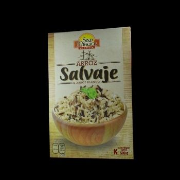 Arroz salvaje san miguel 500 gr  (12)-024456095915