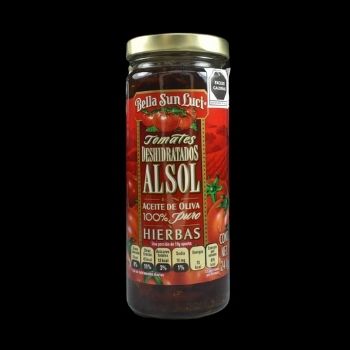 Tomates deshidratados en aceite de oliva bella sun 12x241g-035342600182