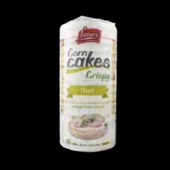 Corn cakes crispy thin 84 gr liebers-043427000109