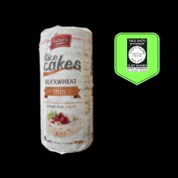 Thin rice cake buckwheat 90 gr liebers-043427000222