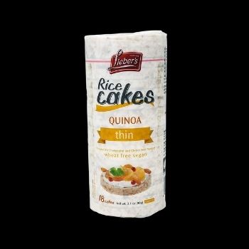 Galletas de arroz con quinoa 90 gr liebers-043427000239