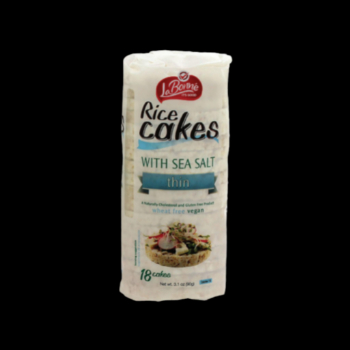 Rice cakes with sea salt thin la bonne 90 gr-043427009119