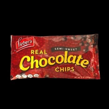 Chips de chocolate real semi dulce liebers 255 gr-043427100144
