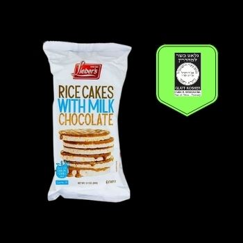 Rice cakes milk chocolate 90 gr-043427111195