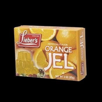 Gelatina sabor naranja liebers 85 gr-043427152266