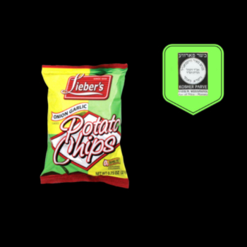 Potato chips onion garlic liebers 21 gr-043427181358