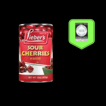Red sour pitted cherries in water liebers 425gr-043427200486