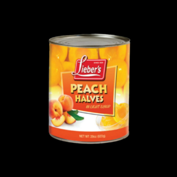 Peach halves liebers 822 gr-043427202510