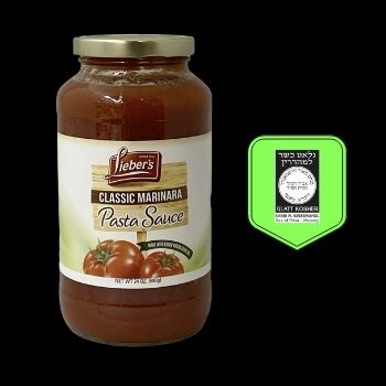 Salsa marinara clásica para pasta liebers 680 gr-043427225014