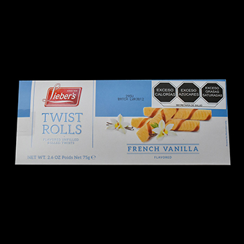 Twist rolls vainilla francesa 75 gr liebers-043427640008