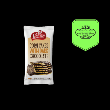 Chocolate coated corn cakes 3 oz pareve-043427927000