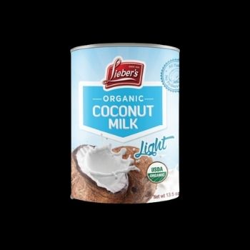 Leche de coco orgánica light liebers 399 ml-043427999076