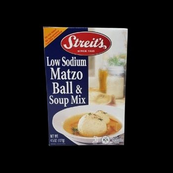 Matzo ball & soup mix low sodium streits 127 gr-070227500492