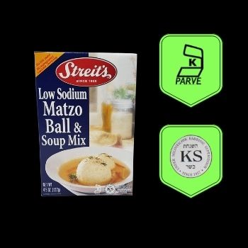 Matzo ball & soup mix low sodium streits 127 gr-070227500492