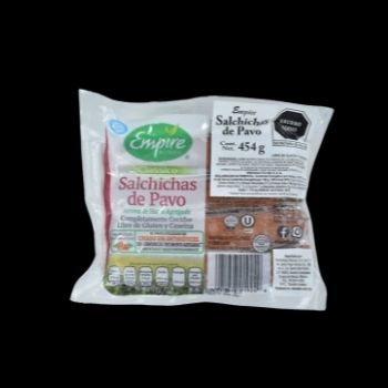Salchicha de pavo empire 454 gr-071627019249