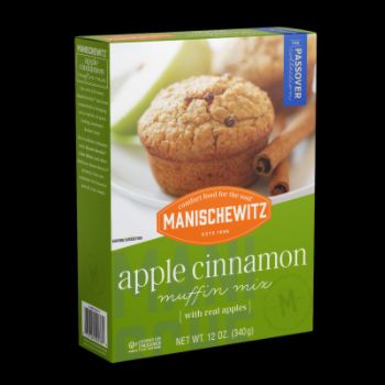 Apple cinnamon muffin mix manischewitz 340 gr-072700000369