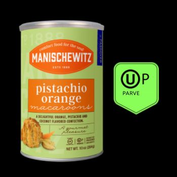 Macaroons pistachio orange manischewits 284 gr-072700001199