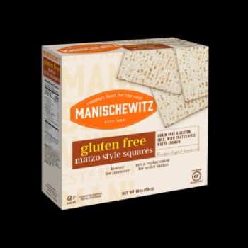 Gluten free matzo style squares 284 gr manischewitz-072700002080