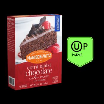 Extra moist chocolate cake mix 397 gr manischewitz-072700008051