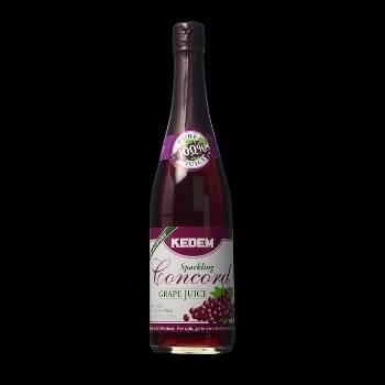 Jugo de uva espumante concord kedem 750ml-073490123610