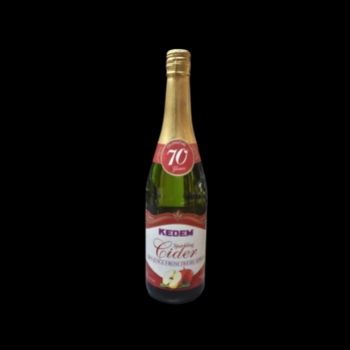 Sidra de manzana espumosa kedem 750ml-073490128509