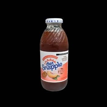 Té sabor durazno diet snapple 473 ml-076183000816