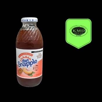 Té sabor durazno diet snapple 473 ml-076183000816