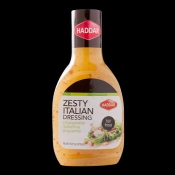 Aderezo italiano picante sin grasa haddar 475 ml-077028164823