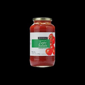 Salsa marinara italiana zesty 680 gr tonnelli-077028870489