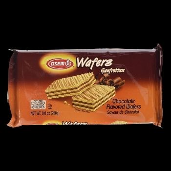 Wafers sabor chocolate osem 250 gr-077544789302