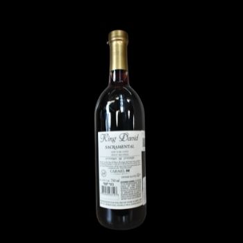 Vino sacramental king david 750 ml-081452433103