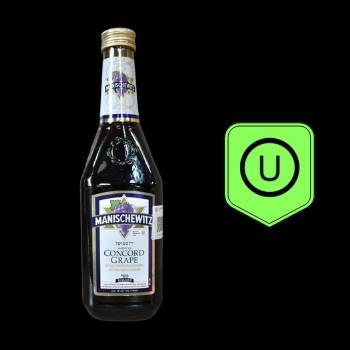 Vino tinto de uva concord manischewitz 750 ml-085976033931