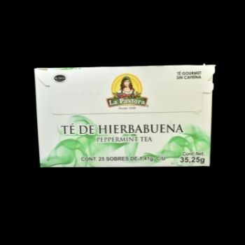 Té de hierbabuena la pastora 35.25 gr-086141003025