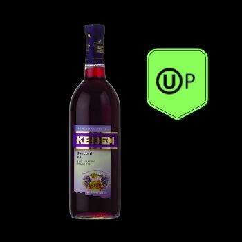 Vino tinto concord kal kedem 750 ml-087752006894