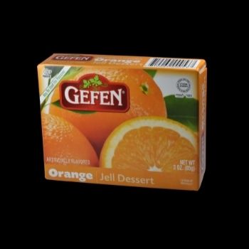 Gelatina sabor naranja gefen 85 gr-710069302358