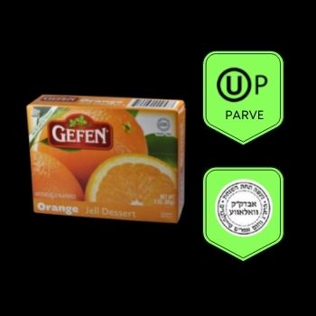 Gelatina sabor naranja gefen 85 gr-710069302358