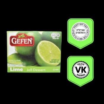 Gelatina sabor limon gefen 85 gr-710069302402