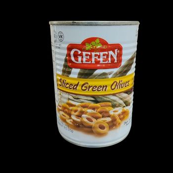 Aceitunas verdes en rodajas gefen 560 gr-710069308411