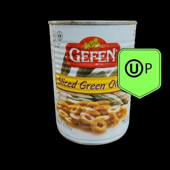 Aceitunas verdes en rodajas gefen 560 gr-710069308411