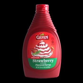 Syrup strawberry gefen 567 gr-710069404229