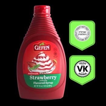 Syrup strawberry gefen 567 gr-710069404229